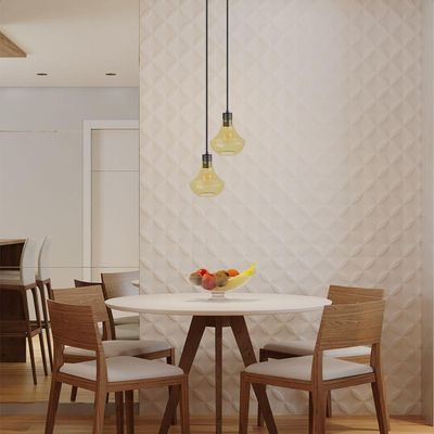 Lustre Pendente Blumenau Verbena E27 Bivolt âmbar