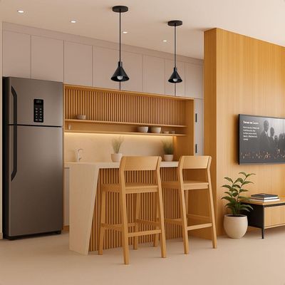 Lustre Pendente Blumenau Toni Minimalista E27 Bivolt Preto