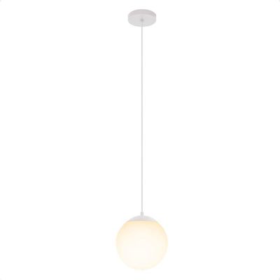 Lustre Pendente Blumenau Globb E27 Bivolt Leitosa