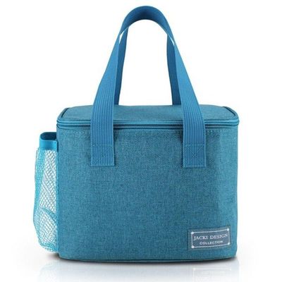 Kit Bolsa Térmica E Pote Marmita De 2 Andares 1600ml - Jacki Design Azul