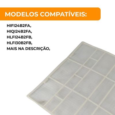 Filtro De Ar Evaporadora 24 E 30.000 Btus Top Inverter Elgin único
