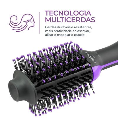Escova Secadora Britânia 4 em 1 1300W Bivolt BES35 Bivolt