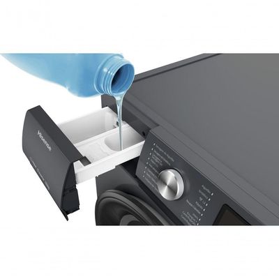 Lava E Seca Hisense WD5Q13 13Kg Seca 8Kg Titanium 110V
