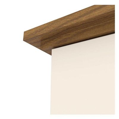 Guarda Roupa Casal Ambiente Andréas 6 Portas Nature Off White - Henn