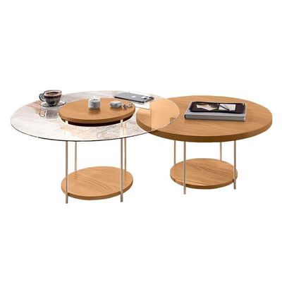 Kit Mesa De Centro Sky Cinamomo – Hb Móveis