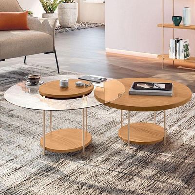 Kit Mesa De Centro Sky Cinamomo – Hb Móveis