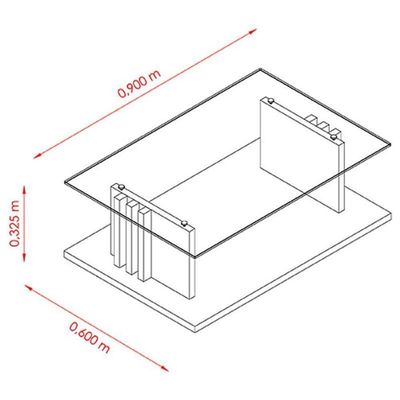 Estante Home Theater Suspenso Com Mesa De Centro Frizz Supreme Cinamomo Off White – Madetec