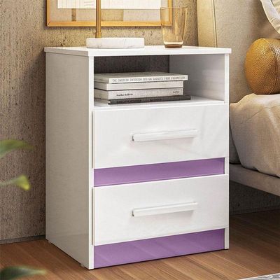 Mesa De Cabeceira Infantil Apolo Branco Flex - Moval