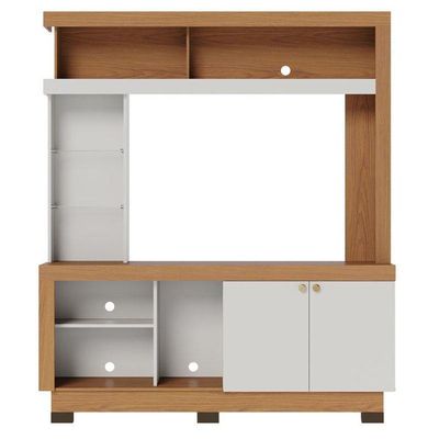Estante Home Theater Ambiente Valença Freijó Off White – Colibri