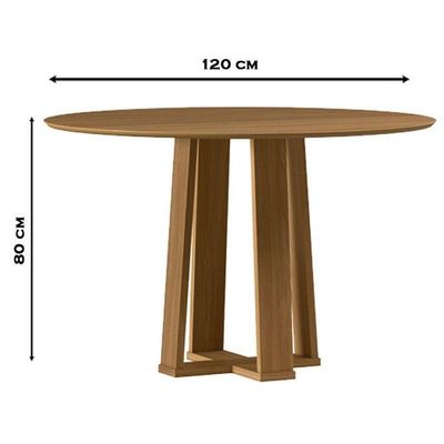 Mesa De Jantar 120 Cm Isabela Sem Vidro Ype – New Ceval