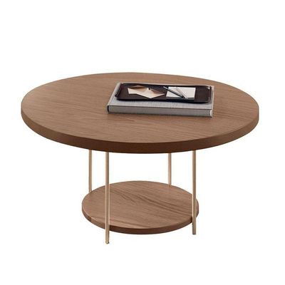 Estante Home Theater Bold Off White Castanho E Mesa De Centro Sky Castanho – Hb Móveis