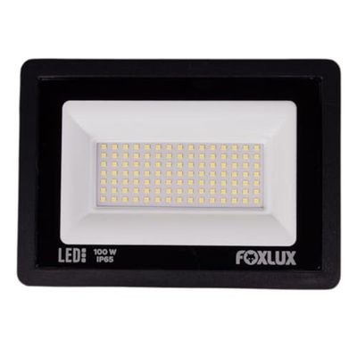 Kit 5 Refletor Led 100w Ip65 6.500k Bivolt Foxlux
