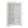 Cômoda 868 4 Gavetas E 1 Porta Com Guarda Roupa Solteiro Tóquio 4 Portas Branco Brilho - Poquema