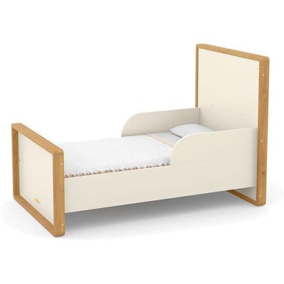 Berço Americano Tutto New Freijó Off White Com Capitonê New Boucle E Colchão Ortobom - Matic