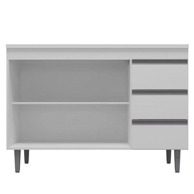 Balcão De Pia Andréia 100 Cm Branco – Ajl