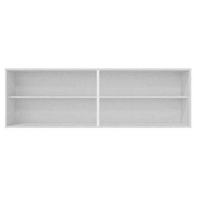 Balcão De Pia Tatiane 145 Cm E Armário Aéreo Andréia 4 Portas 150 Cm Branco Brilho - Ajl