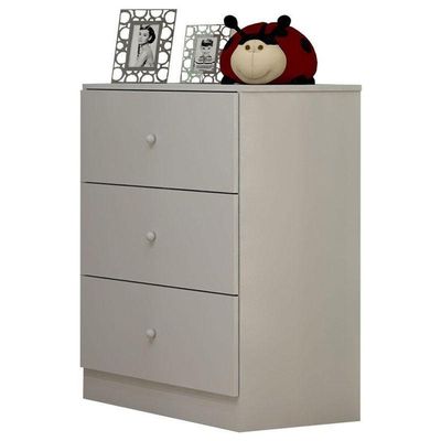 Quarto De Bebê Louise 4 Portas Com Berço Doce Sonho 100 Branco Brilho E Colchão - Ajl