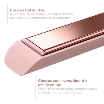 Prancha Britânia Linha Viih Tube Bivolt 230°C BPR04 Bivolt