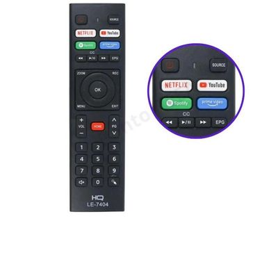 Controle Compatível com TV Smart HQ Hqs43nkh Hqs32nkh Hk320d