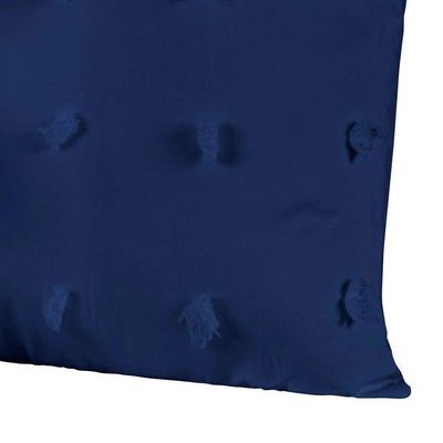 Almofadas Cheias Poppy 45cm X 45cm 04 Peças - Marinho.