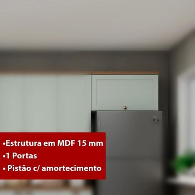Armário De Cozinha Genialflex Aéreo Hortelã