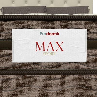 Conjunto Box Viúva Mola Prodormir Max Sport
