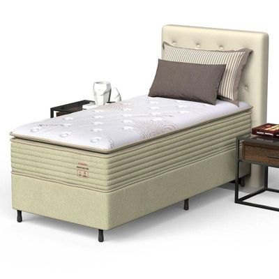 Conjunto Box Solteiro Mola Prodormir Manchester