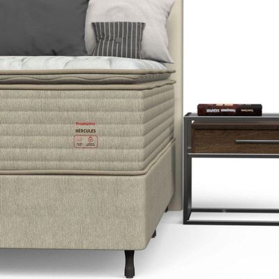 Conjunto Box Casal Mola Prodormir Hercules New Bege