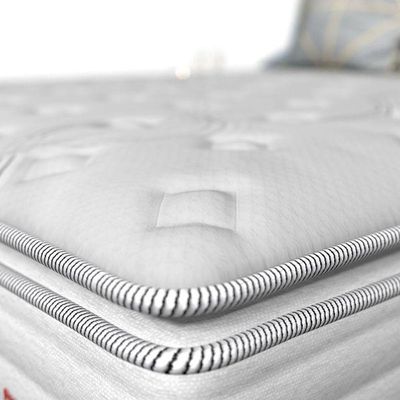 Conjunto Box Solteiro Mola Prodormir Hercules New Branco