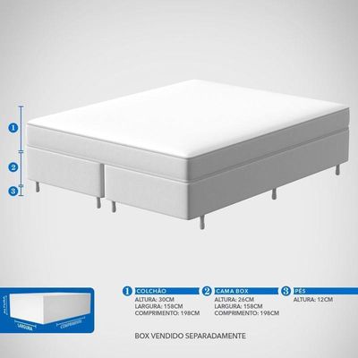 Colchão Queen Mola Prodormir Foz