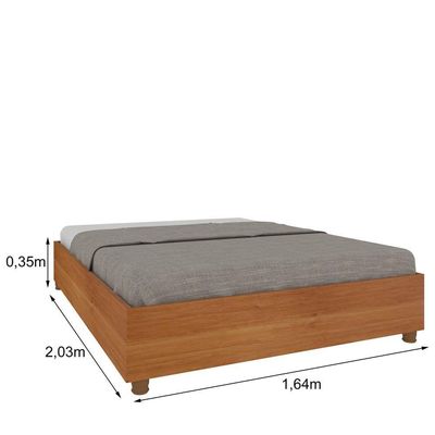 Cama Box Monaco Queen Size Tcil Cinamomo