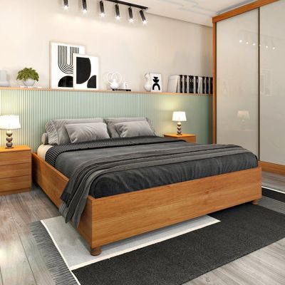 Cama Box Monaco Queen Size Tcil Cinamomo