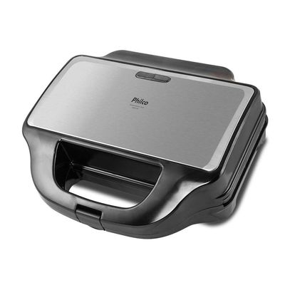 Grill E Sanduicheira Philco PGR17PI Chapas Removíveis 900W 110V