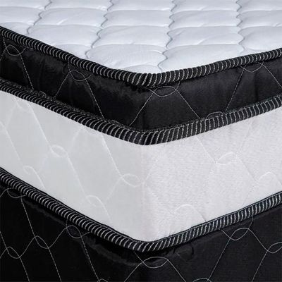 Cama Box + Colchão Castor King Montblanc One Face D45 193x203x52cm
