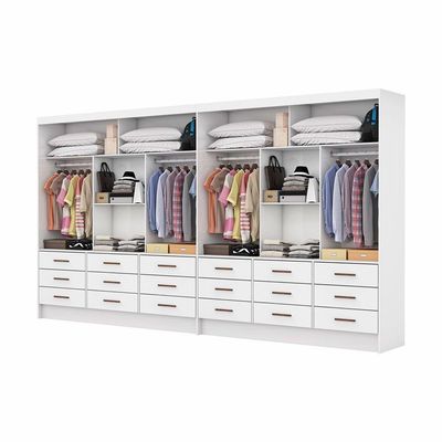 Closet Sevilha 6 Portas Casal Duplo 18 Gvt Carioca Moveis Branco