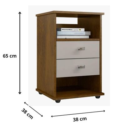 Mesa De Cabeceira Decorativa Mdf Multiuso Quarto Escritório