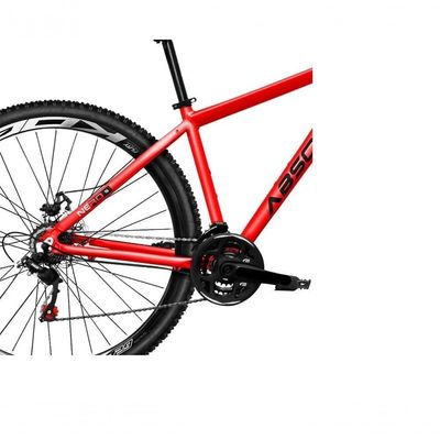 Bicicleta Aro 29 Absolute Nero 5 Câmbio Shimano 24v Acera K7 Garfo Trava Freio A Disco - Vermelho