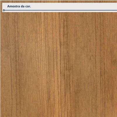 Armário Aéreo Para Cozinha 1 Porta Geladeira São Luis Valdem Cinamomo/off White