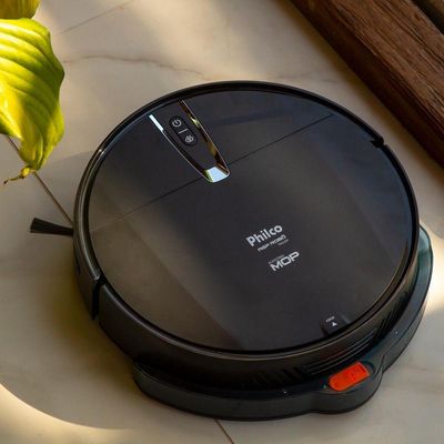 Aspirador Robô Philco 3 Em 1 Antiqueda Bivolt MOP PAS26P Bivolt