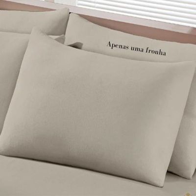Fronha Buettner Malha Basic Lisa 45cmx70cm Trigo