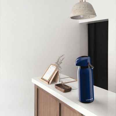 Garrafa Térmica Pressão Verona 1,8 L Azul - Unitermi