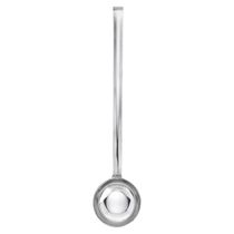 Conjunto 2 Concha Grande 46cm Inox Profissional Weck Buffet Servir Restaurantes Molhos Sopas Feijão