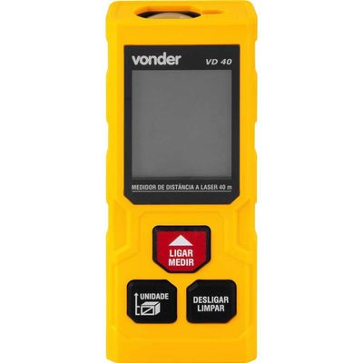 Medidor Distancia Laser 40m Vd40 Vonder