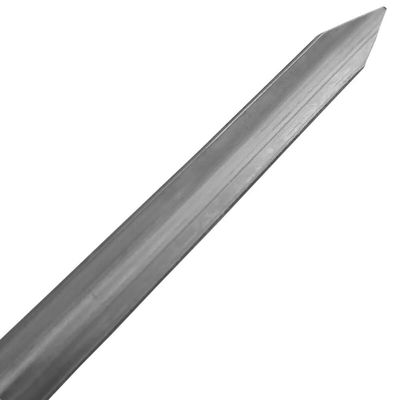 Kit 3 Espetos Inox para Coração 85cm Carne Churrasqueira Cabo Madeira Taumer