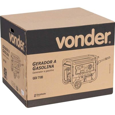 Gerador Gasolina 7100w Ggv7100 Vonder