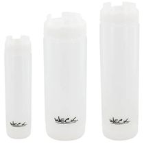 Kit 3 Bisnagas Invertida 470ml 590ml 710ml para Molhos Weck Profissional Delivery Restaurante