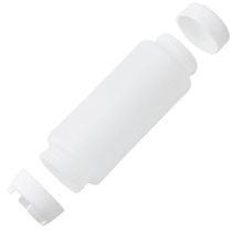 Kit 3 Bisnagas Invertida 470ml 590ml 710ml para Molhos Weck Profissional Delivery Restaurante