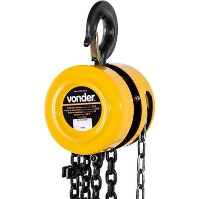 Talha Manual 2,0 Ton Elev 3,0 M Vonder
