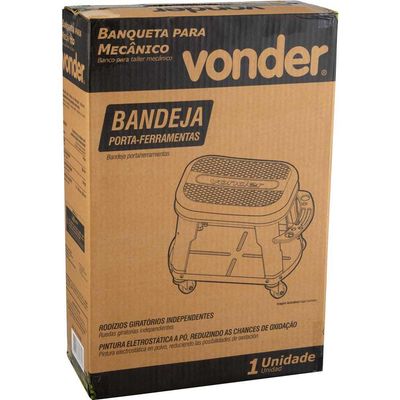 Banqueta P/mecanico C/porta Ferram. Vonder