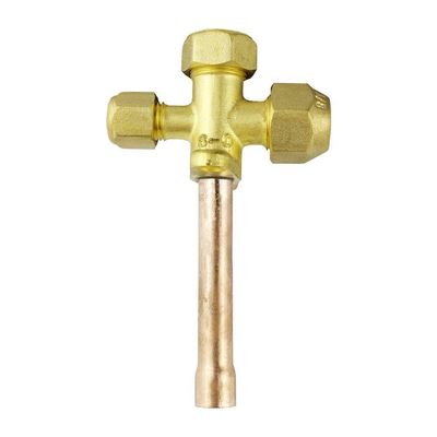 Kit Válvula De Serviço 1/4 E 3/8 1 Unidade
